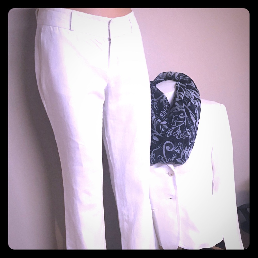 Linen Pantsuit by Banana Republic